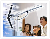 地上デジタルテレビアンテナ工事