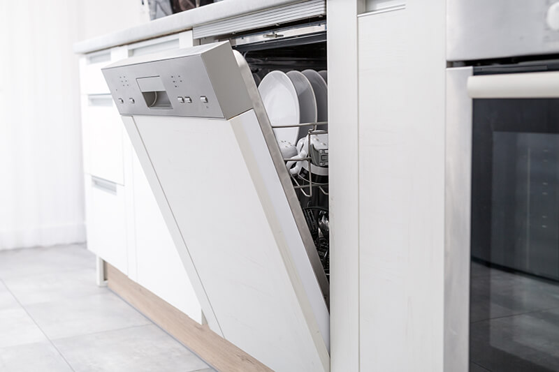 リコメン堂生活館クリナップ ビルトイン 食器洗い乾燥機 ZWPP45R21ADK-E 代引不可 ブラック 取付工事不可 プルオープン