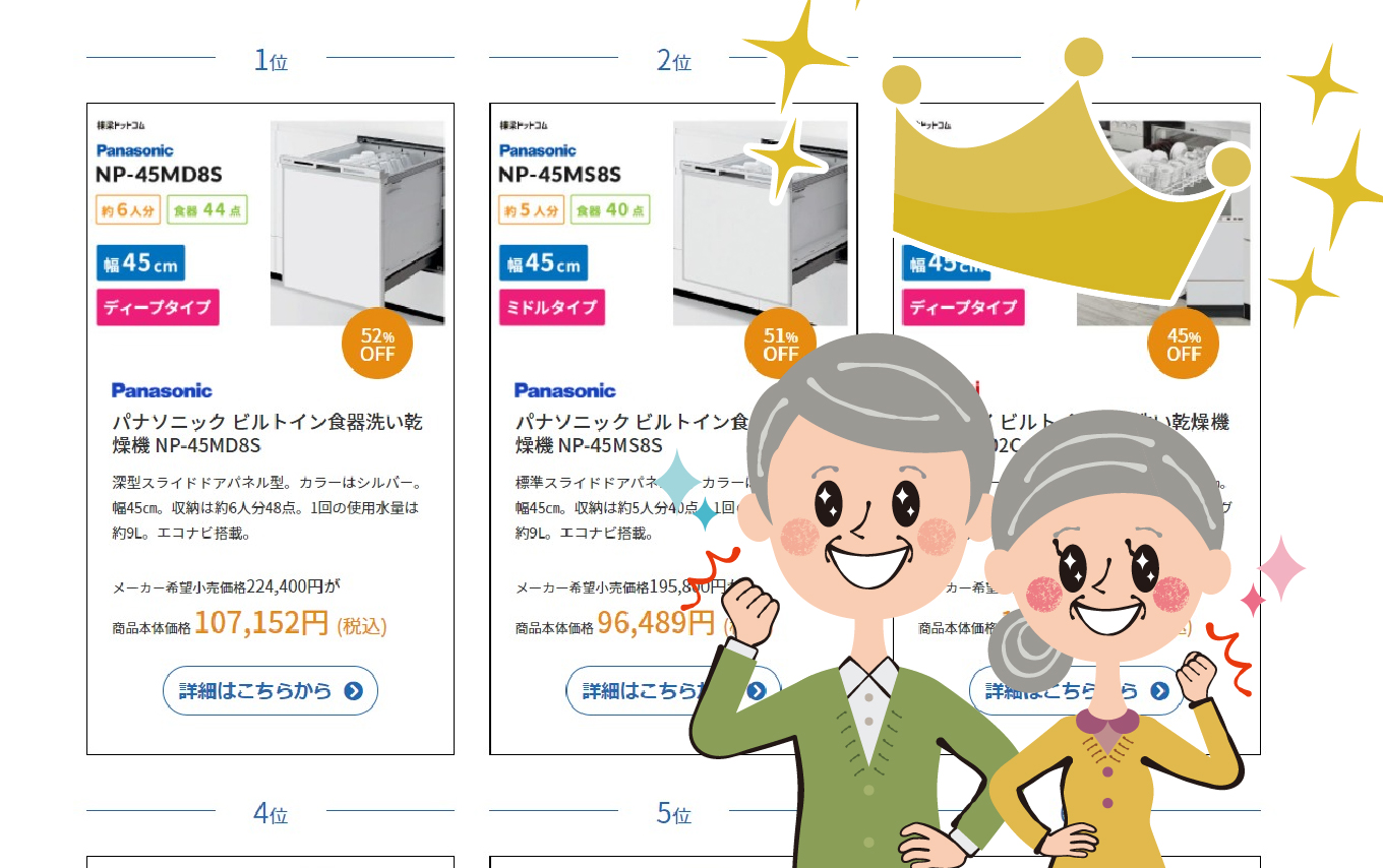 2021秋冬新作】 家電と住宅設備のジュプロ工事費込みセット 食器洗い乾燥機 深型 ディープタイプ 44点 約6人分 三菱 EW-45RD1SU EW-45RD1シリーズ 