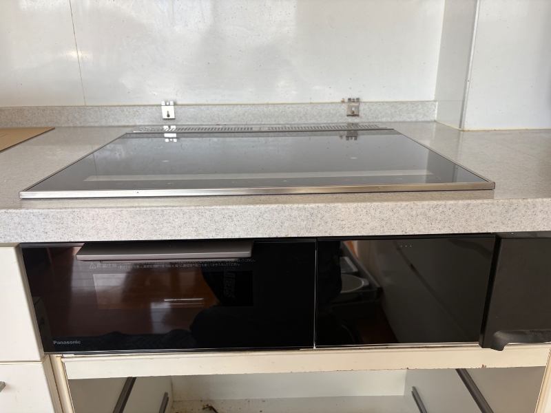 東京都杉並区｜マンションでIHクッキングヒーター（パナソニック KZ-A1T6K）交換工事