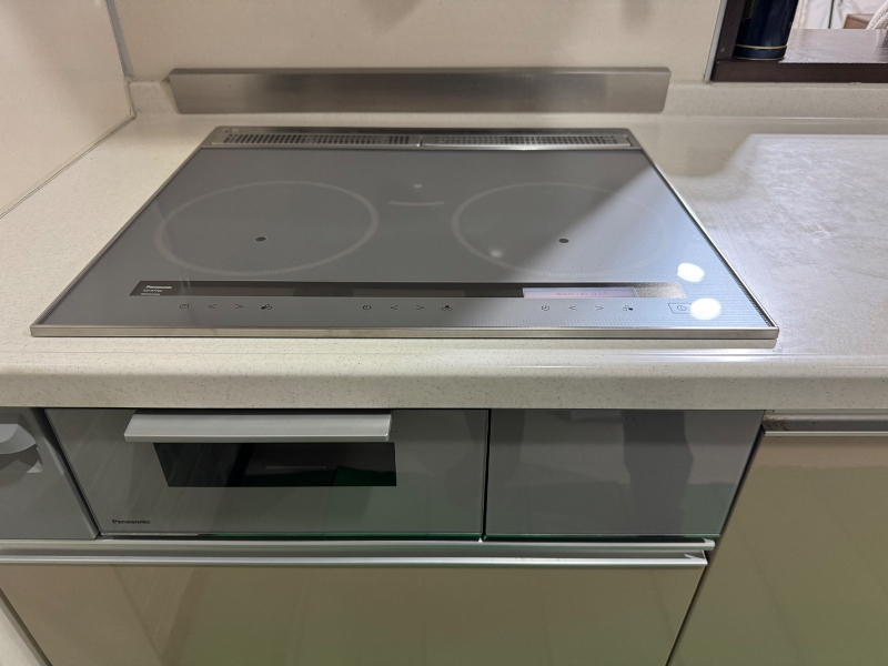 【施工事例】埼玉県上尾市｜故障したIHをパナソニックのハイスペック「Aシリーズ」へ交換！
